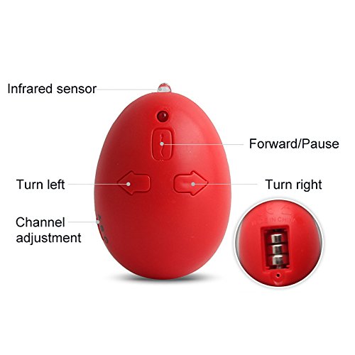 Flykee Funny Simulation Infrared RC Remote Control Scary Creepy Insect Cockroach Toys (Yellow,Centipede) - Thumbnail 4