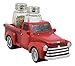 Ebros Classic Old Fashioned Red Pickup Truck Figurine Holder For Glass Salt And Pepper Shakers Kitchen Decor Statue (S&P Shakers)
