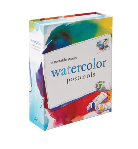 Watercolor Postcards: A Portable Studio