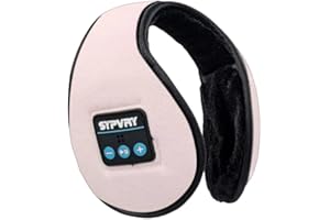 Bluetooth Ear Muffs Winter Women Men Ear Warmer Built-in Wireless Headphones Speaker, SYPVRY Foldable Earmuffs