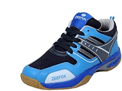 ZEEFOX Men's Leather Badminton Shoes