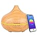 InnoGear 500ml Smart Wi-Fi Essential Oil Diffuser, App Control Works with Alexa Google Home Aromatherapy Diffusers Cool Mist Humidifier with Timer Adjustable Mist