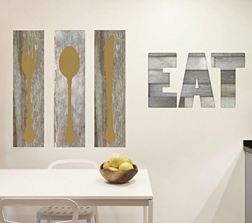 Paper Riot "Eat" Jumbo Peel &amp; Stick Wall Decals