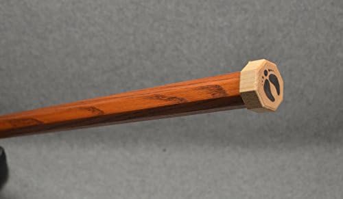 Lacrosse Shaft, Stick, Handle: Blackfeet Solid Ash Wood Attack MEDIUM - Horse Blanket (black cherry) …