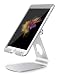 Tablet Stand Adjustable, Lamicall Tablet Holder: Desktop Holder Dock Cradle Compatible with iPad Pro 12.9, 10.5, 9.7, Air Mini 2 3 4, Nexus, Accessories, Tab (4-13 Inch) - Silver primary