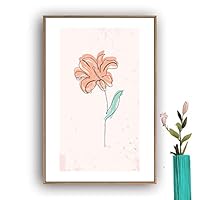 Framed Canvas Wall Art Picasso Poster Print of Woman Canvas Prints Home Artwork Decoration for Living Room,Bedroom - 16x24 inches