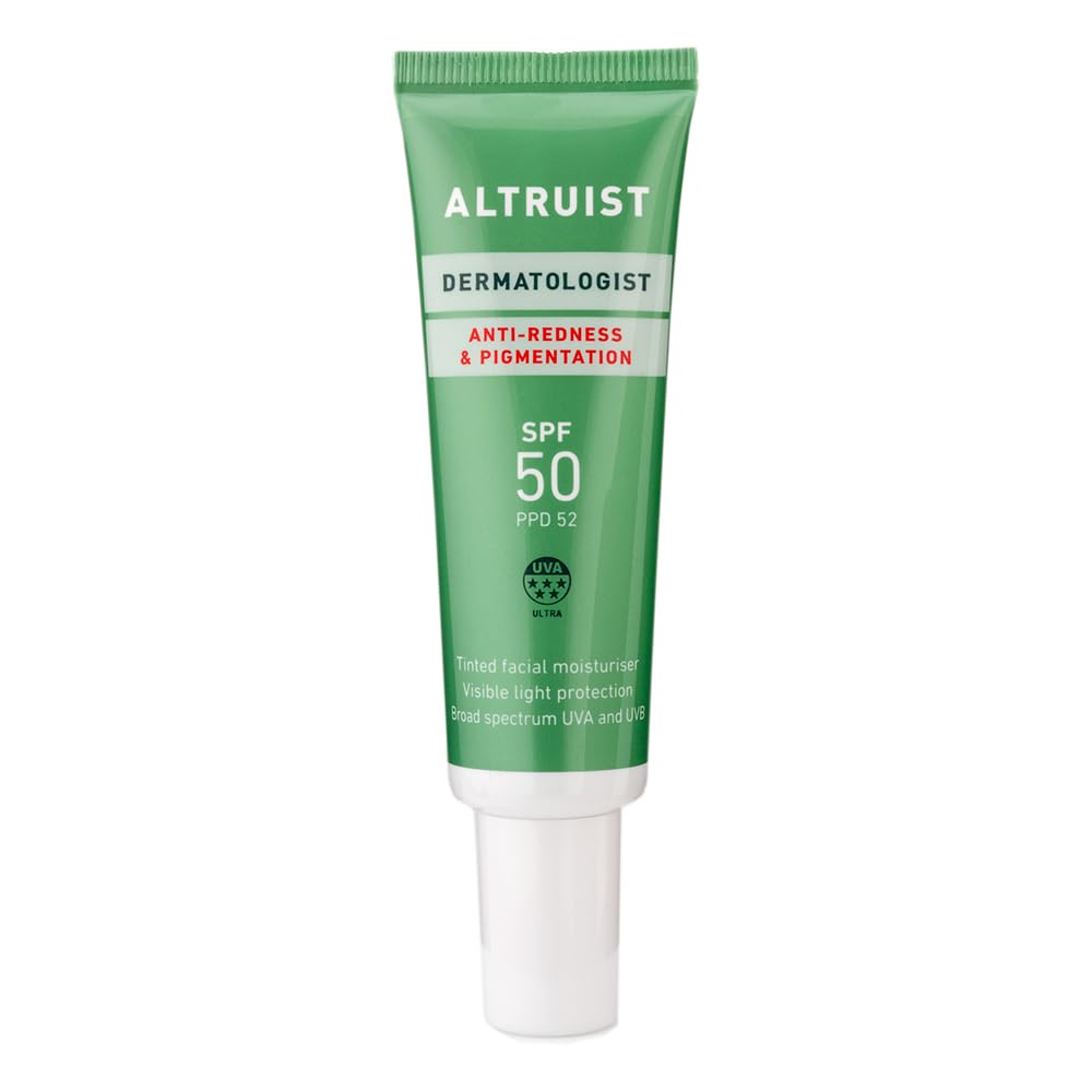 Altruist Dermatologist Anti Redness and Pigmentation SPF50 Tinted Face Cream, Unscented, 30 ml (Pack of 1) โ image 1
