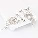 IrbingNii Nipple Rings Nipplerings Piercing Women Shields with Tassels Body Piercing Jewelry 14G Surgical Steel a Pair