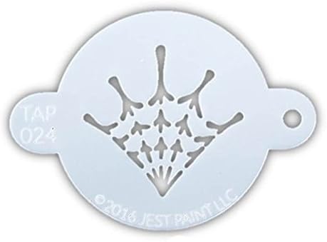 TAP 024 Face Painting Stencil - Spider Web