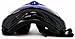 Cloud 9 Men Youth Snow Goggles in Black Blue