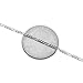 DSS 925 Sterling Silver Necklace for Women, Figaro Chain 1.8mm, Lobster Claw Clasps, Sterling Silver Chain, Italian Jewelry for Women, 22in