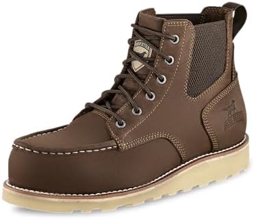 Amazon.com | Khombu Mens Lincoln Faux Leather Work & Safety Boot