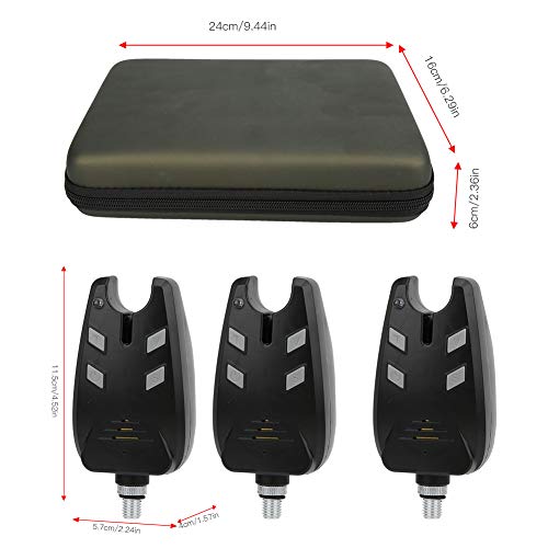 SOONHUA Fisch-Bissanzeiger, Swinger-Set, hochempfindlich, Zubehör für Köderwerfer, Teleskop-Angeln. – Bild 6