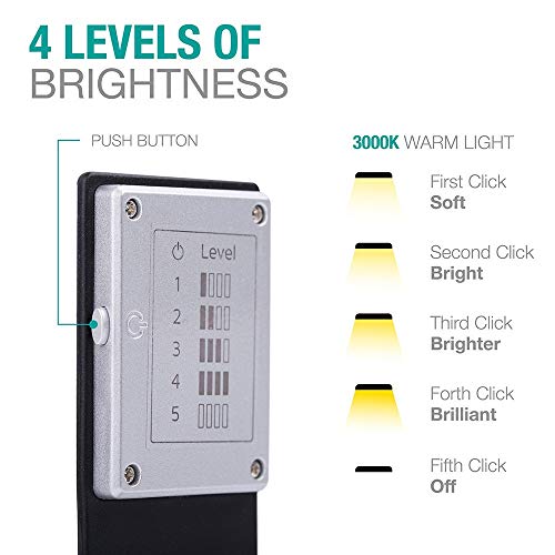 3 LuminoLite+3000K+Bookmark+Adjustable+Brightness