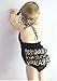 Newborn Toddler Infant Baby Girl Romper Jumpsuit+Headband Clothes Sunsuit Outfit (0-6 Months, Leopard)