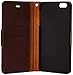 iPhone 6S Plus case, ACEABOVE iPhone 6S Plus Wallet Case [Book Cover Case] [Chestnut] - Genuine Leather Wallet Cover with STAND Flip Cover and [Card Slots] and [Hand Strap] for Apple iPhone 6S Plus / iPhone 6 Plus (Chestnut)