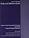 Student Study Guide, Volume 1 for Larson/Hostetler/Edwards’ Calculus: Early Transcendental Functions, 4th