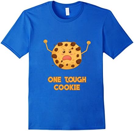 Mens One Tough Cookie - Funny Strong Pun T-Shirt XL Royal Blue