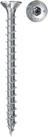 fischer Power-Fast II CTF BC 3.5 x 20 Countersunk Wood Screw TX Inner Star view 2