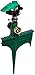 Rain Bird P5RLSP Plastic Impact Hose-End Lawn and Garden Sprinkler on Large Metal Spike, Adjustable 20° - 360° Pattern, 25' - 41' Spray Distance