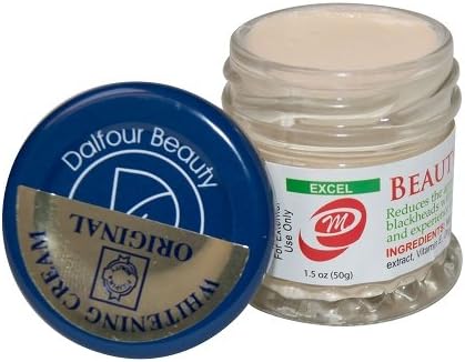 Authentic Dalfour Beauty Gold Seal EXCEL Whitening Cream-Maximum Strength
