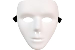 SZCXTOP Halloween Fancy Dress Masks for Kids & Adults,Full Face Anonymous Street Dance Ghost Step Cosplay Masquerade Mask