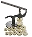 OTOOLWORLD Watch Crystal Back Case Cover Press Presser Closer&12 Dies (biggest 50MM) Watch Repair Tool kit