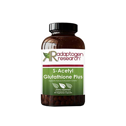 Mua Adaptogen Research S-Acetyl Glutathione Plus NAC 1000mg Vitamin B6 10mg | Acetylated Form of Glutathione |Optimum Absorption & Bioavailability |Powerful Antioxidant | 60 Vegetarian Capsules trên Amazon Mỹ chính hãng 2026