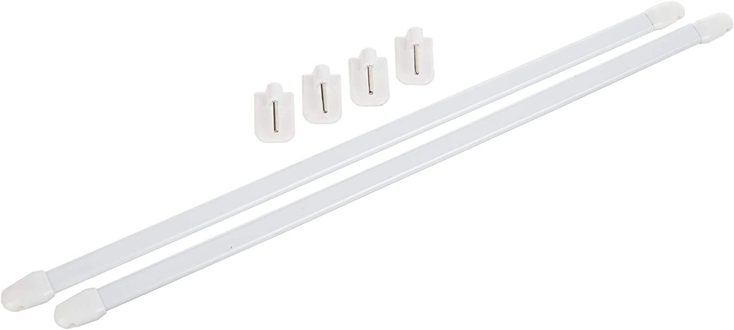 HOMEbasics Curtain Rod Set 070465-0107 80