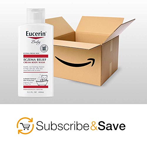 Eucerin Baby Eczema Relief Cream & Body Wash, Eczema Body Wash for
