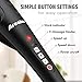 Arealer Cordless Hand held Massager with Rechargeable Battery,Deep Tissue Massager for Neck Shoulder Waist Leg Back,Portable Electric Percussion Massage for Full Body with Mode & Speed Adjustable