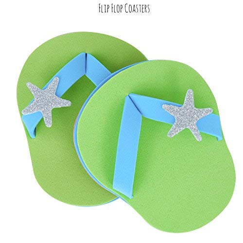 jackinthebox Beach Themed Craft Kit | 3 Craft Projects in 1 | Includes Beautiful Sunglass Pouch Sewing Kit | | Best Gift for Girls Ages 5 6 7 8 9 10 Years - Thumbnail 4