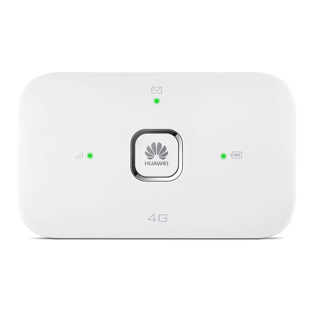 HUAWEI E5573bs-322 4G 150 Mbps Portable Mobile Wi-Fi Router - White (Renewed)