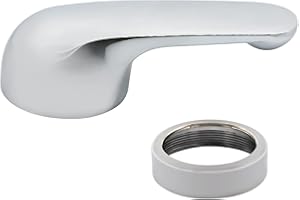 LOWCUS RP22734 Replacement Bonnet Nut,H79 Single Metal Lever Handle Kit for 1300/1400 Series Tub Faucet, Chrome