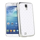 Fosmon GLITTER Diamond Design Series Bling Hard Case for Samsung Galaxy S4 IV / i9500 (White)