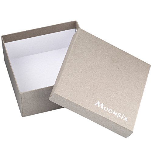 Moonsix Canvas Belts for Men,Solid Color Casual Double Hole Grommet Belt,Black