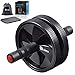 Limm Ab Wheel Roller for Advanced Abdominal Core Exercises and General Fitness - Includes Soft Knee Pad, Storage Bag and Instructions Manual