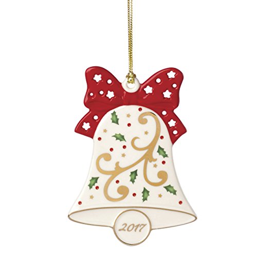 Lenox Annual China Ornaments 2017 Joyous Tidings Bell