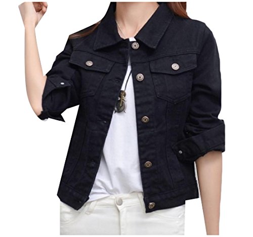 colored jean jacket womens