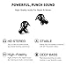 Wireless Earbuds Bluetooth True Wireless Earbuds 5.0 Deep Bass 20 Hours Play time Bluetooth Headphone Automatic Pair IPX5 Waterproof 3D Stereo Sound Earphone Gift for All Bluetooth Devices (Black)