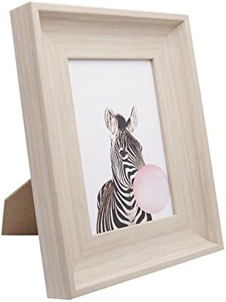 Drift Bottle Nordic Style Minimalist Environmental Materials Picture Photo Frame of Modern Matted to Fit Picture for 3.5 x 5 or 4 x 6 or 5 x 7 (3.5 x 5 Inches, Ivory)