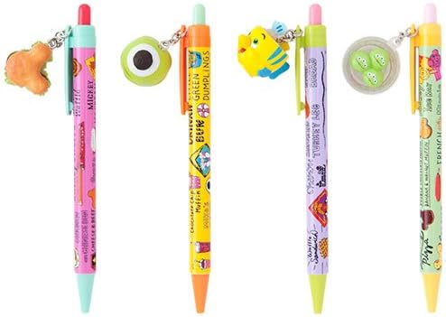 Amazon ディズニー パークフード ボールペン 4本セット パークフードチャーム付き マイクメロンパン リトルグリーンまん 東京 ディズニーリゾート Tdr 文房具 おもちゃ雑貨 おもちゃ