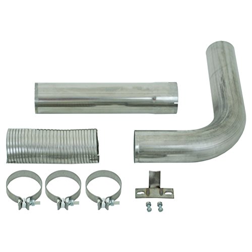 MBRP S8110409 SMOKERS T409-Stainless Steel Single Cat Back Exhaust System