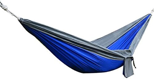 Hammock Nylon Portable Parachut Double Swing Bed For Camping Hiking Travel Indoor or Outdoor Home Garden