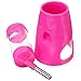 Puppy Pet Hideout Drinking SOMAN 2-in-1 Water Bottle with Base Hut for Small Animals Random Color