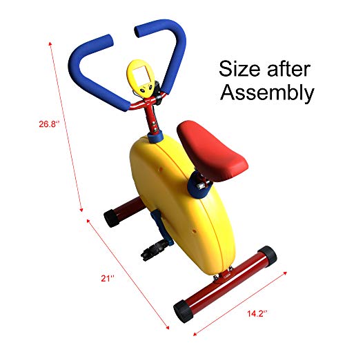 Akicon Happy Bike- Fun and Fitness Exercise Equipment for Kids Thanksgiving Day Gift Birthday Gift