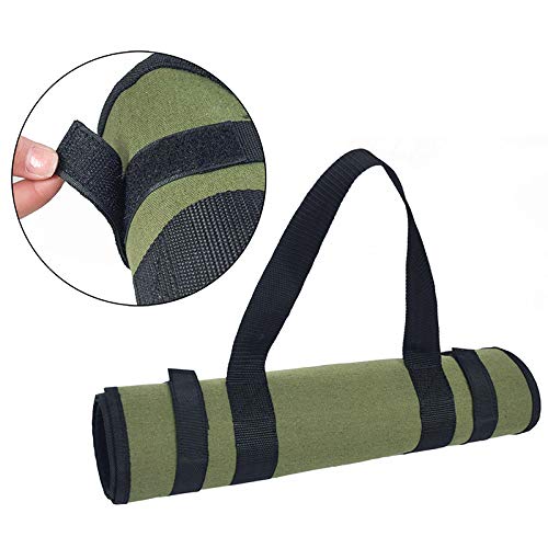 Nrpfell Supersized Canvas Firewood Wood Carrier Log Camping Outdoor Holder Carry Bag Protect Shoulder Handbag Canvas Case - Thumbnail 5