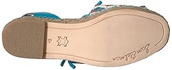 Sam Edelman Women's Neera Sandal, Blue/Multi, 5 M US