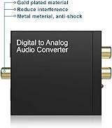 MICROWARE 192KHz DAC Converter Toslink to Analog Stereo RCA 3.5mm PS3 PS4 Xbox view 4