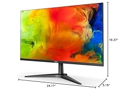 AOC 24B1H 24" Full HD 1920x1080 Monitor, 3-Sided